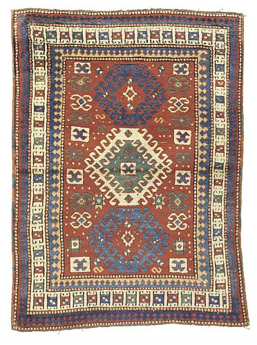 Oriental Rugs/Caucasian Rugs: A Kazak Rug, lot 318