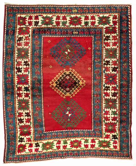 A Kazak Rug 2nd half 19th ct.