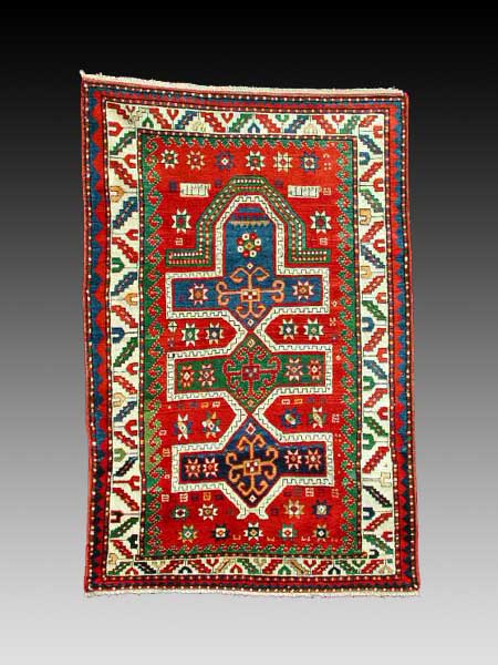 Fachralo Kazak Prayer Rug from James C. Allen 