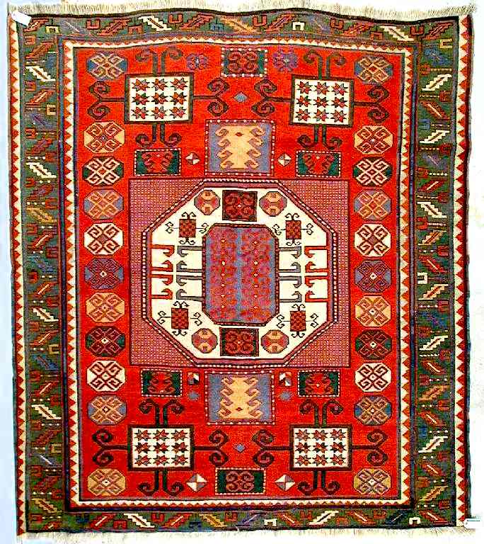 Karachopf Kazak Rugs: Karachov Kazak Rug late 19th C.
