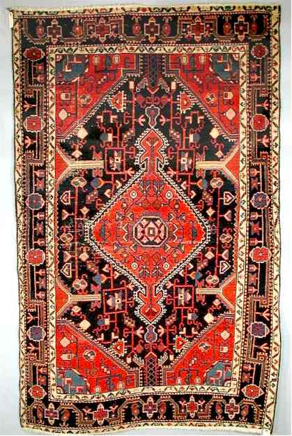 Touserkan Rugs: Tuisarkhan Hamadan Persian Rug W&W 