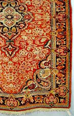 Sarouk Rugs: Mahal Rug C. 1920-30 W&W Lot 31