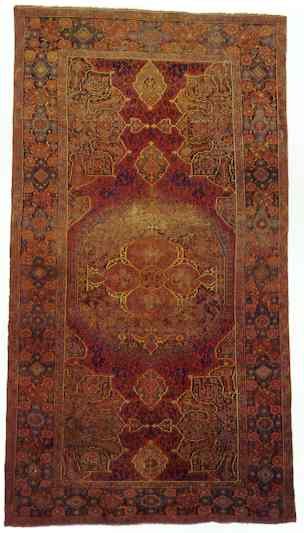 Oushak Rugs: Ushak Medallion Carpet 17th C. Christie's 