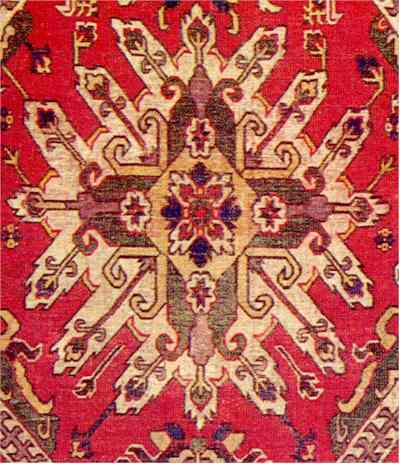 Dragon Rugs: Chelabird Medallion Evolution 1592 - 1912 The Where Collection Floral Carpet