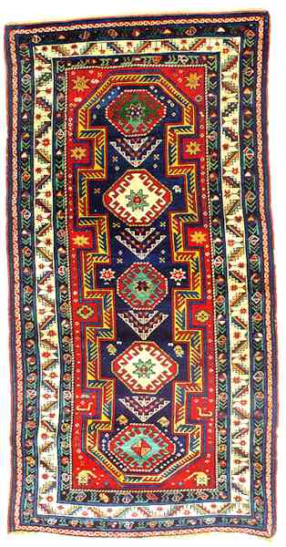 Oriental Rugs Caucasian Rugs The Oliveira Shirvan Surahani Garden' Rug 