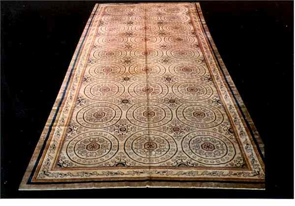 19th Century Ming Chinese rug of the Martha Washington's Ladies Lounge 