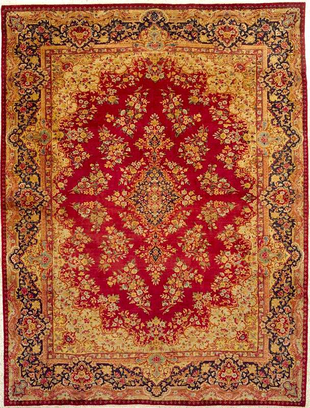 Yazd Rugs: Kerman StyleYazd Carpet