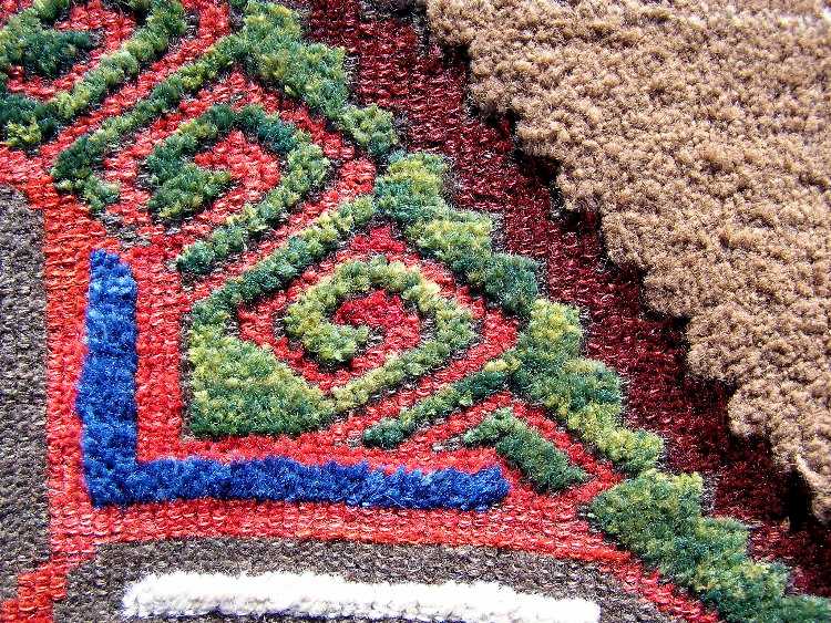 Turkish Rugs: Karapinar Rug Single medallion composition from Ed Krayer 