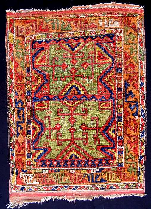 Turkish Rugs: Karapinar Yatak Rug from Ed Krayer 