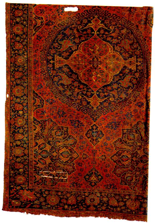 Ushak Medallion Carpet 16th Century from the Suleymaniye Mosque, Istanbul