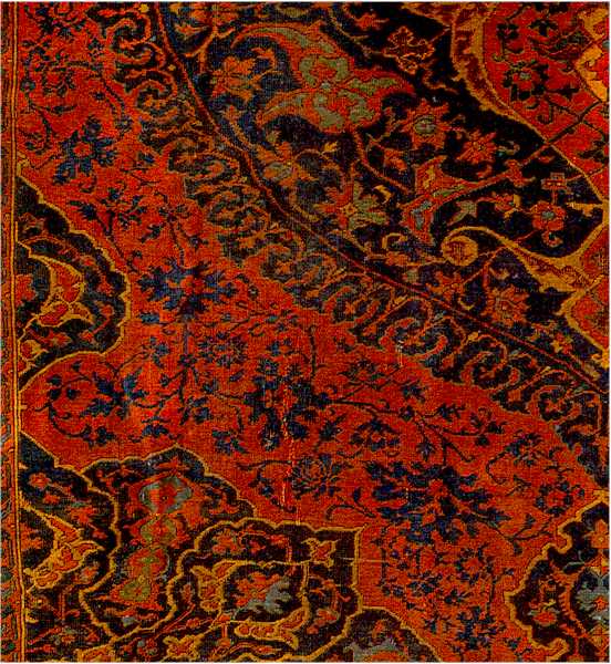 Ushak Medallion Carpet 16th Century from the Suleymaniye Mosque, Istanbul