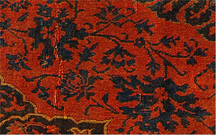 Ushak Medallion Carpet 16th Century from the Suleymaniye Mosque, Istanbul