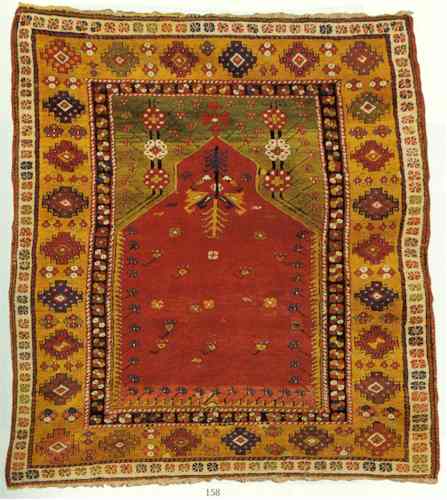 Konya Prayer Rug C. 1870 Sotheby's Lot 158