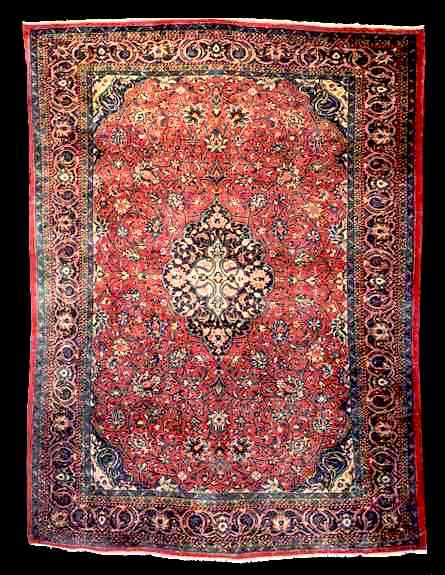 Mosque of the Imam Reza Collection Mahal Rug