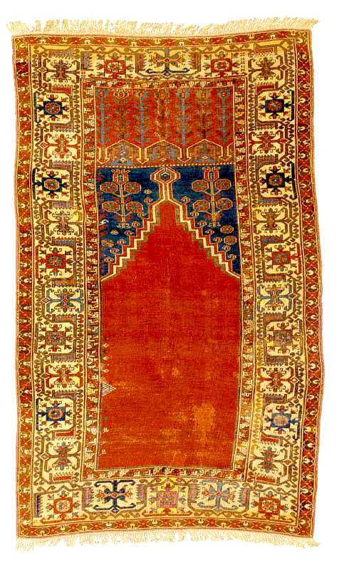 Innice Ladik Prayer Rug 18th century Sotheby's Lot 2