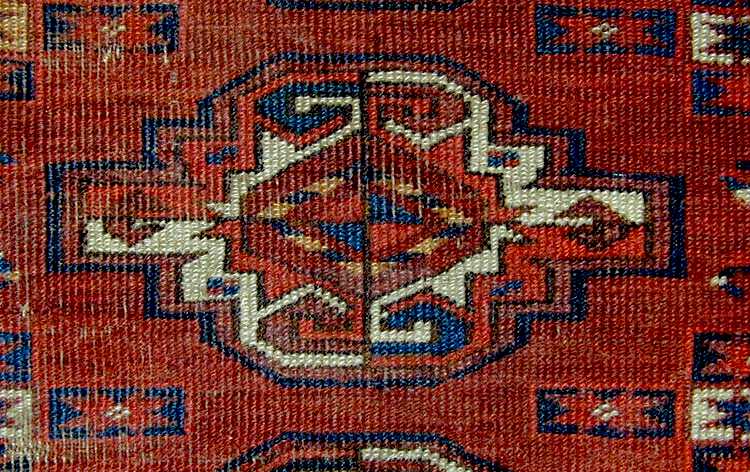Antique Yomut Chuval from Cocoon 