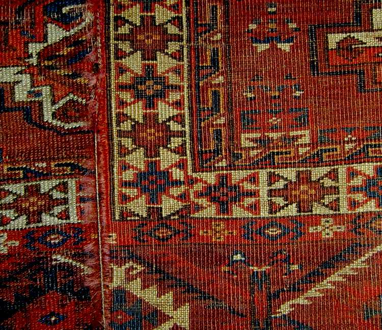 Antique Yomut Chuval from Cocoon 