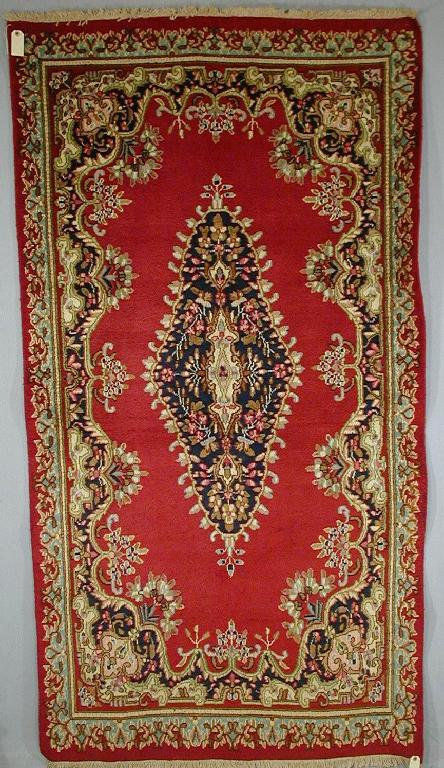 Kerman Rugs: Kerman Persian rug C. 1950 W&W lot 98 