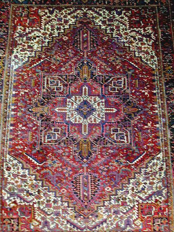 Heriz Rugs Persian Rugs Oriental Rugs Heriz Carpet 3rd quarter 20th C. W&W lot 139