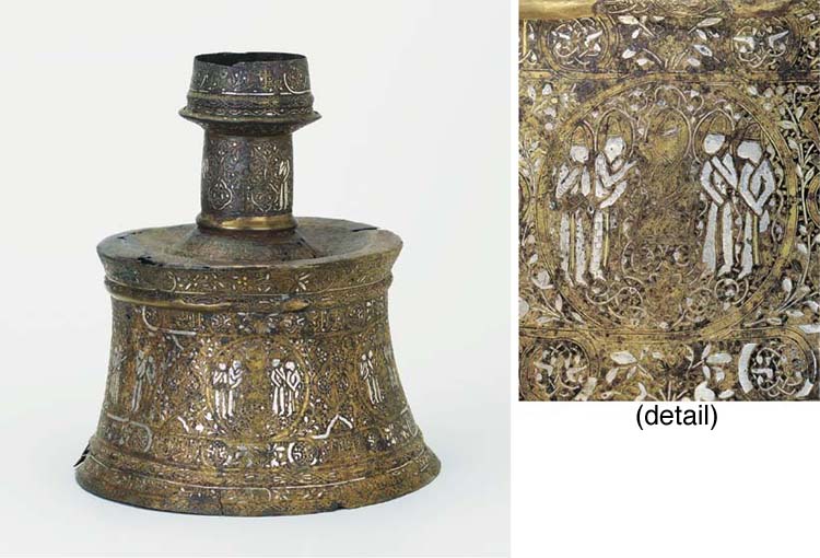 14th C Persian Fars Candlestick