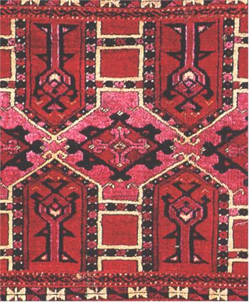 Silk and Wool Salyr Kejebe torba