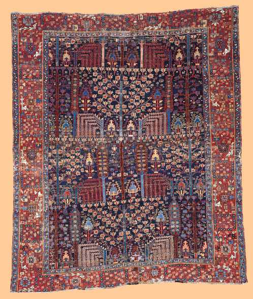 Persian Rugs: Karadja Rug 1st half 19th c. Rippon-Boswell lot 4