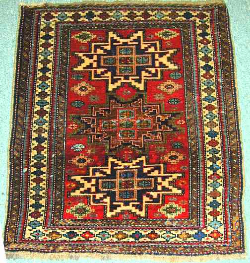 Lesghi Star Shirvan small rug 
