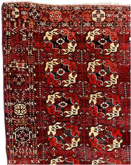 A Tekke Main Carpet, West Turkestan,