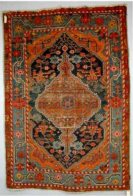 Antique Tuisarkhan Village Rug 