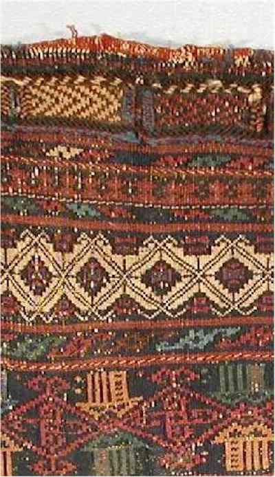 Oriental Rugs Persian Rugs Kerman Rugs Kirman Rugs Afshar Flatwoven Half Khorjin Kerman Late 19th C 