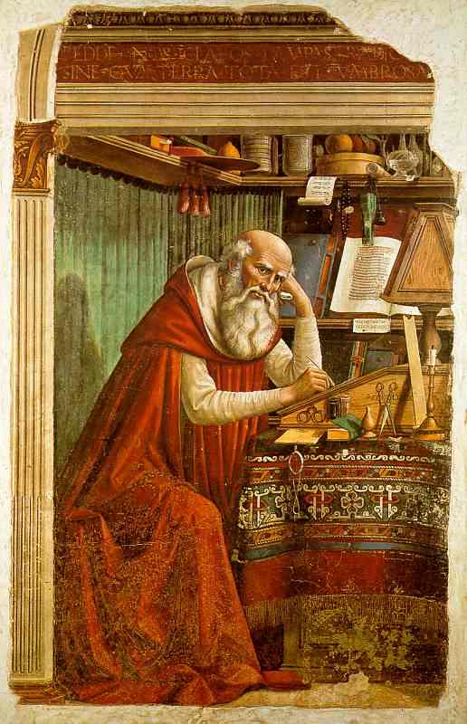 Bergama Rugs Turkish rugs Oriental Rugs Domenico Ghirlandaio' s Saint Jerome