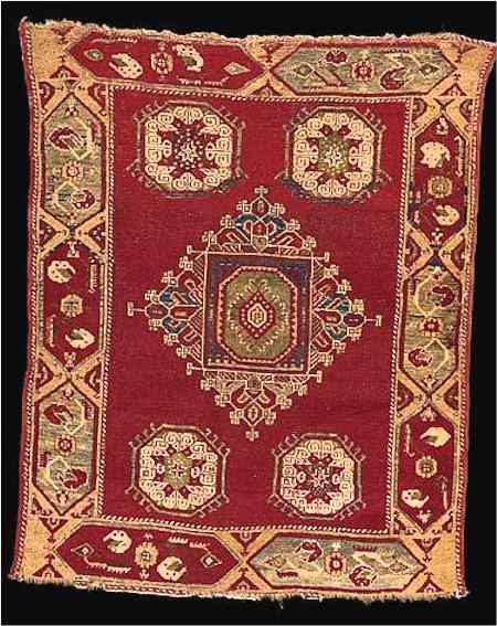 Bergama Rugs: The James A. Lucas "Ghirlandaio" Bergama Rug