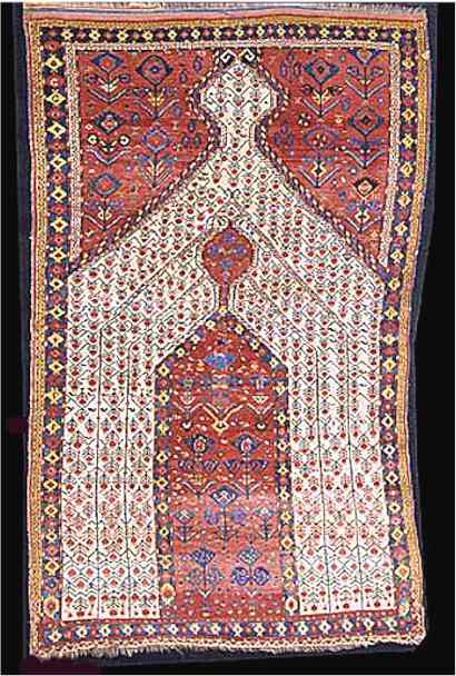 Beshir Rugs: "The best Beshir prayer rug ", lot 55 