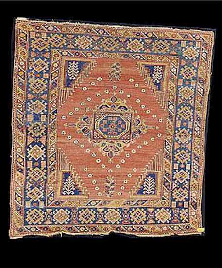 Ghirlandaio medallion Bergama rug