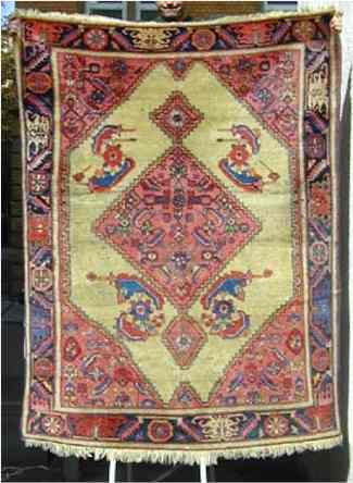 The Craycraft Opposing Phoenix Hamadan Rug
