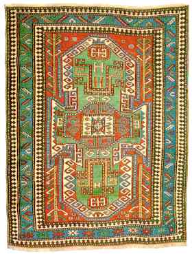 Sewan Kazak Rug Caucasian Rugs: A Practical Seminar on Caucasian 