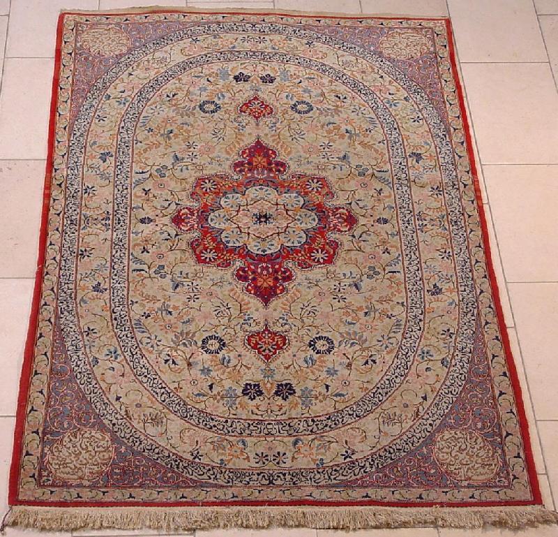 Qum Rugs: Ghom-Kork Mitte 20 Jh Rug Van-Ham 