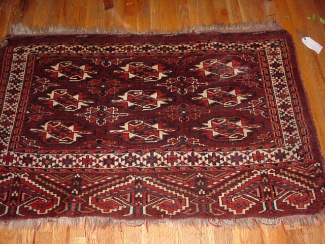 Yomud Chuvals: Unusual 19th C. Adler Yomud Juval