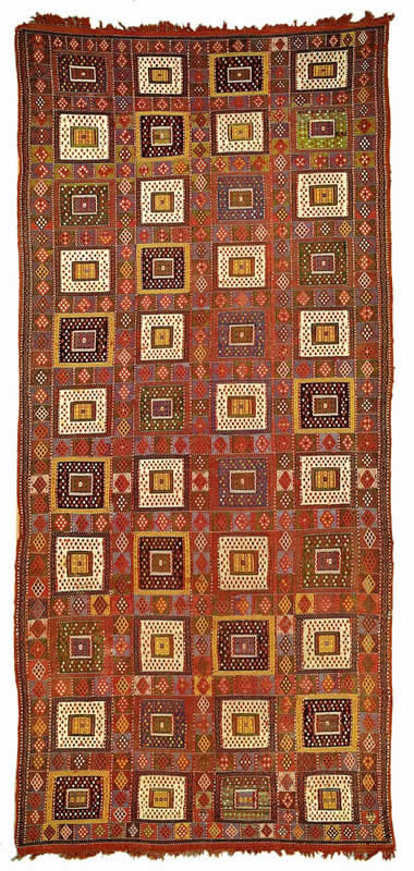 Caucasian Flatweaves: Caucasian Azeri Flatweave Rippon Boswell 
