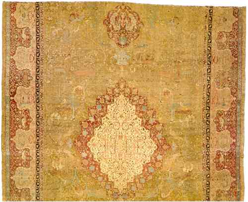 The Williams Medallion and Animal Carpet Fragment