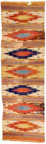 Central Anatolian Saf Kilim Possibly Konya kilim C. 1800 Sotheby's Lot 99